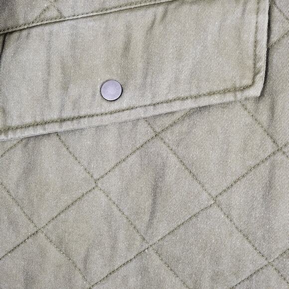 NWT Joie Sage Quilted Oversized Shacket, Sz XS - Picture 2 of 7